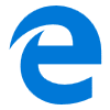 Edge browser icon.
