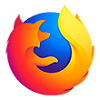 Firefox browser icon.